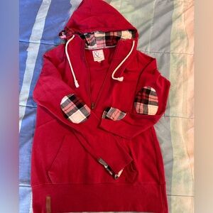 Ampersand Ave, 3/4 zip hoodie